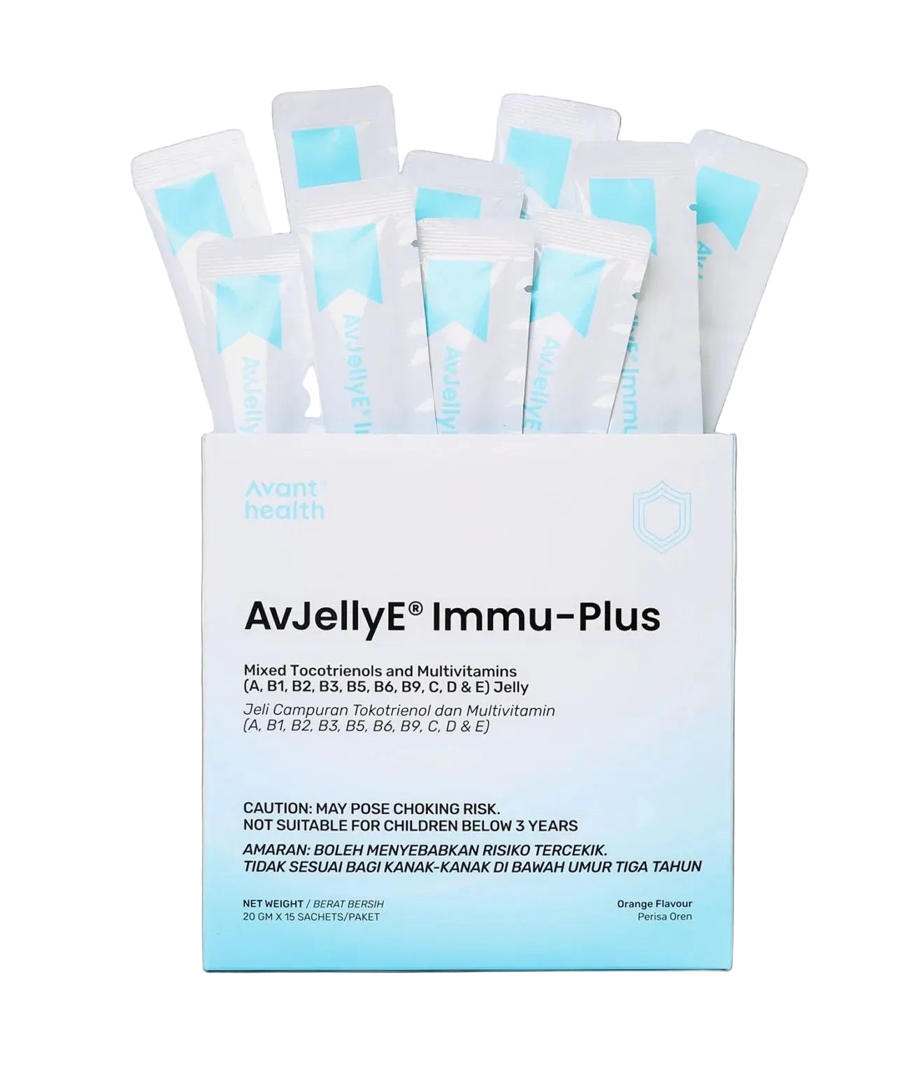 AvantHealth AvjellyE (Immu Plus) | Mixed Tocotrienols And Multivitamins Jelly