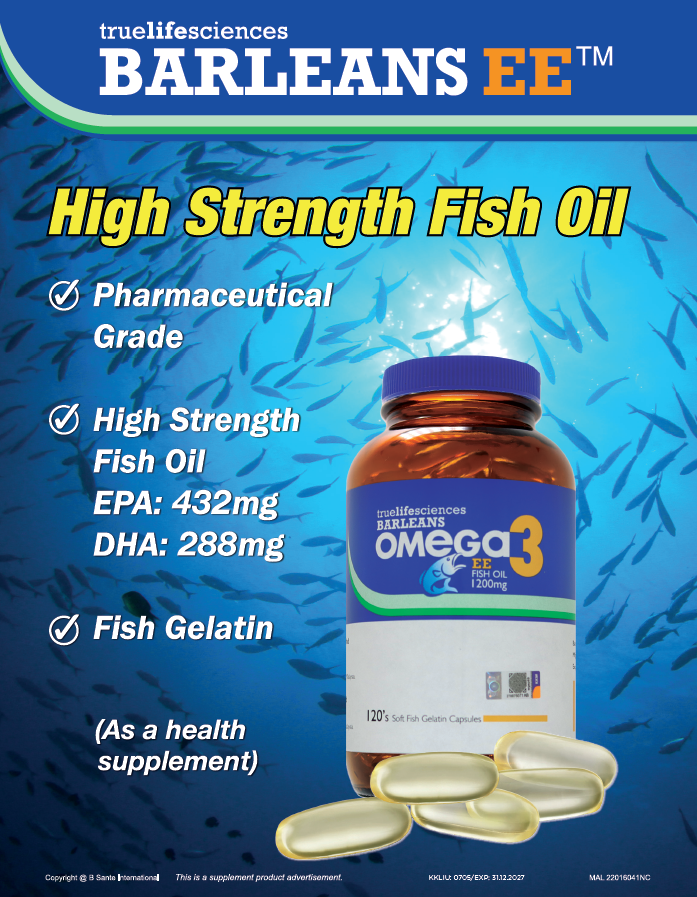 Barleans Omega-3 Ethyl Ester 120's