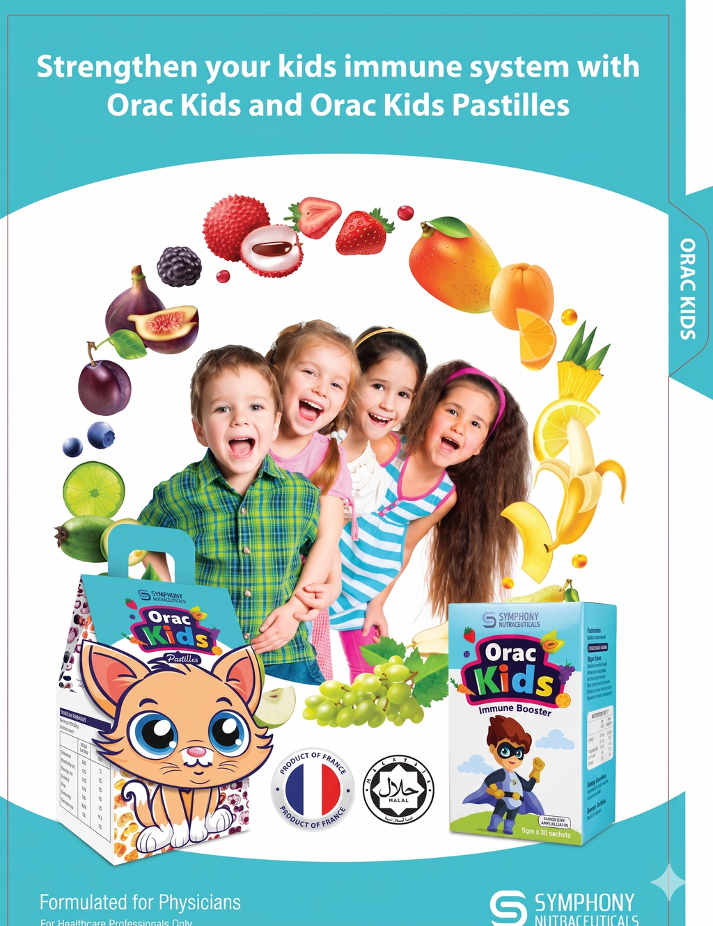 Orac Kids - Phytonutrients to boost immunity and shorten the healing period