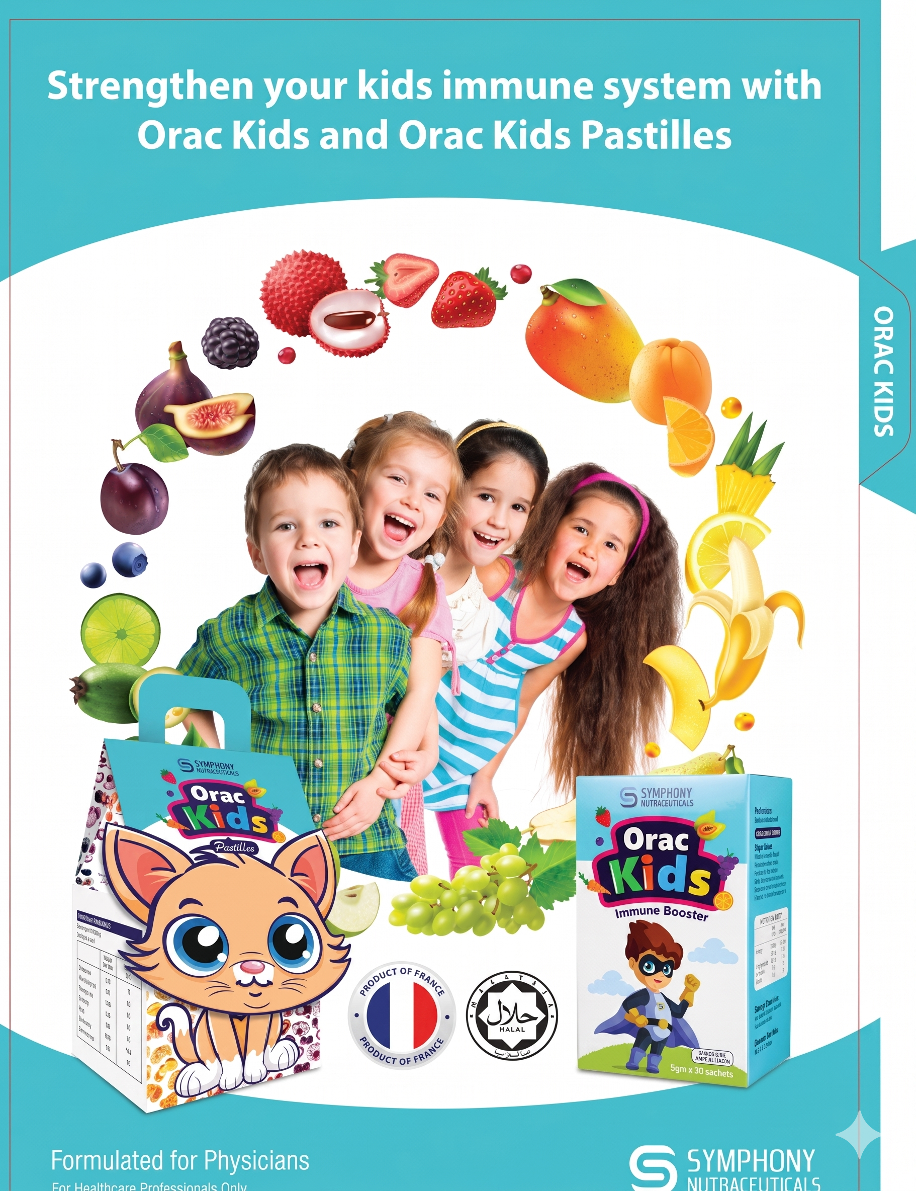 Orac Kids - Phytonutrients to boost immunity and shorten the healing period
