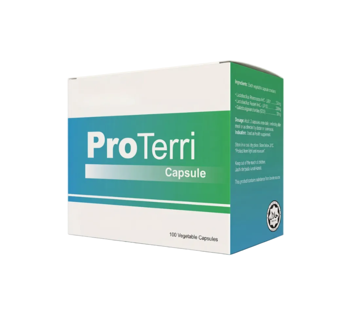 ProTerri - Probiotics for women’s health. Stabilized and non-refrigeration due to AHC technology