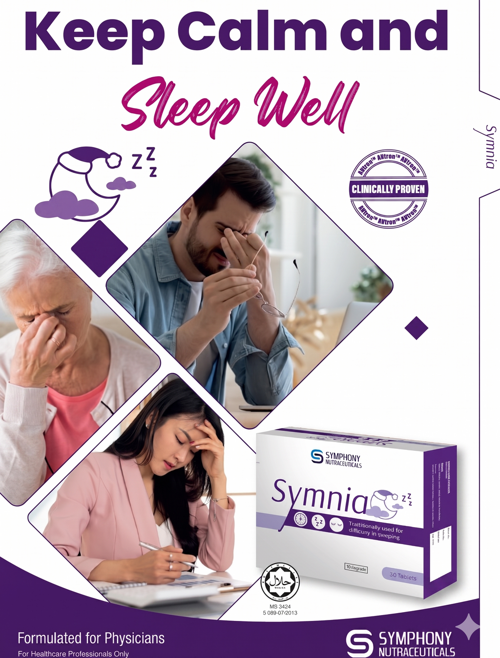 Symnia - A natural and safe treatment for Generalized Anxiety Disorder (GAD) and insomnia