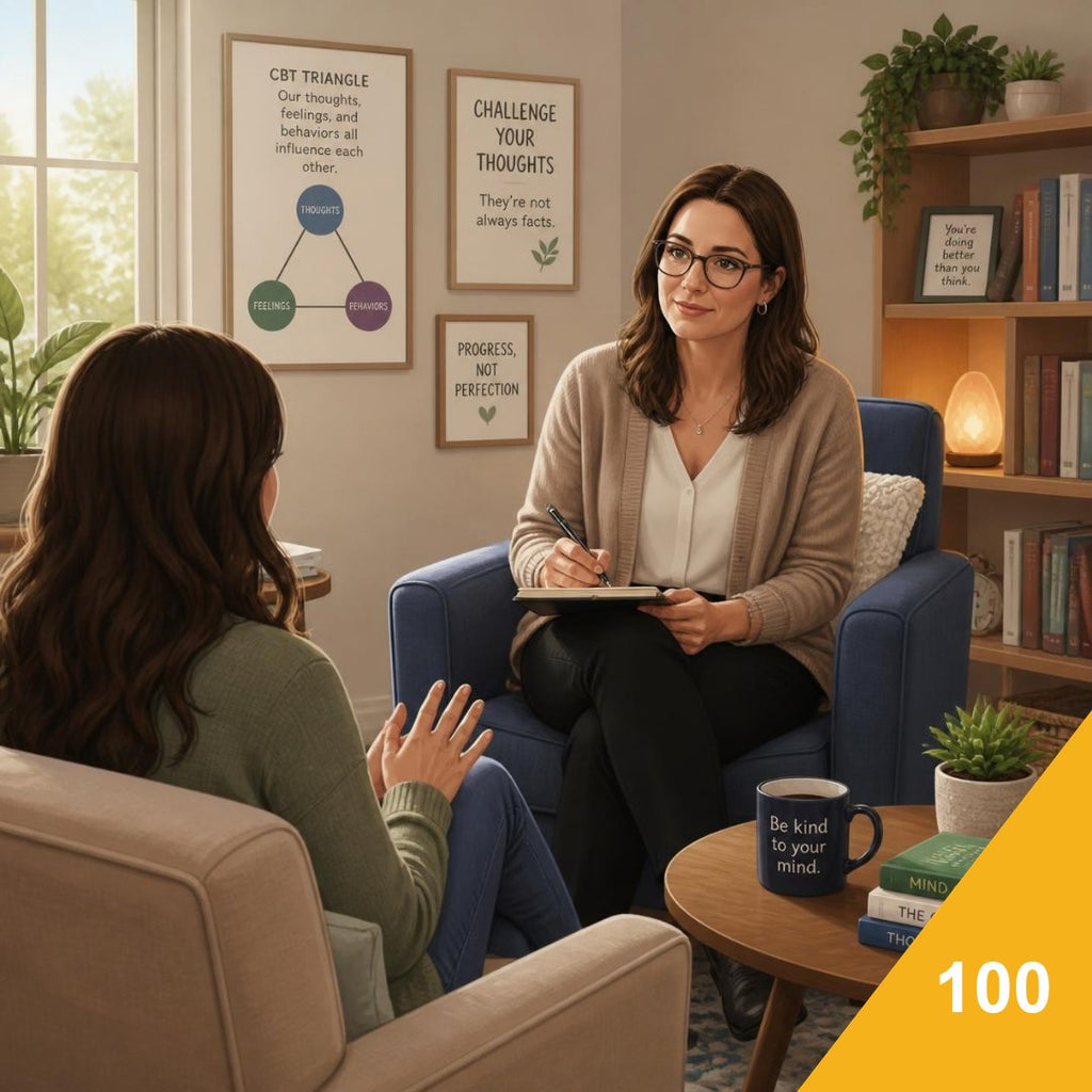 Cognitive Behavioral Therapy (CBT) service card, RM100