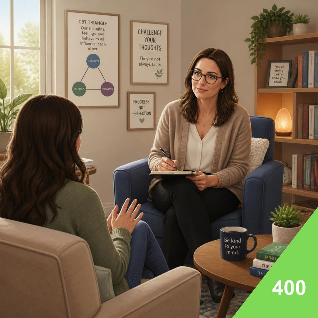 Cognitive Behavioral Therapy (CBT) service card, RM400