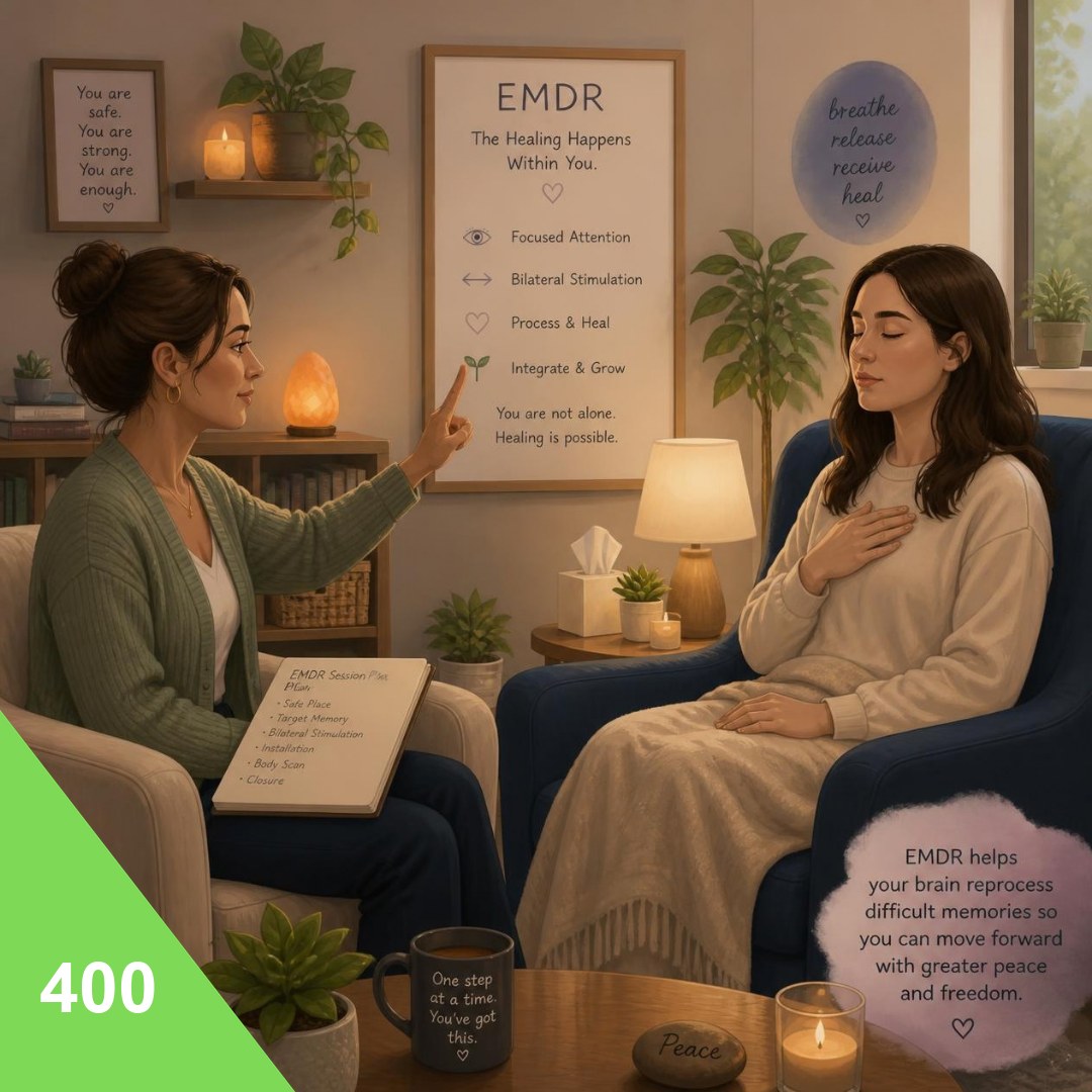 EMDR Therapy service card, RM400