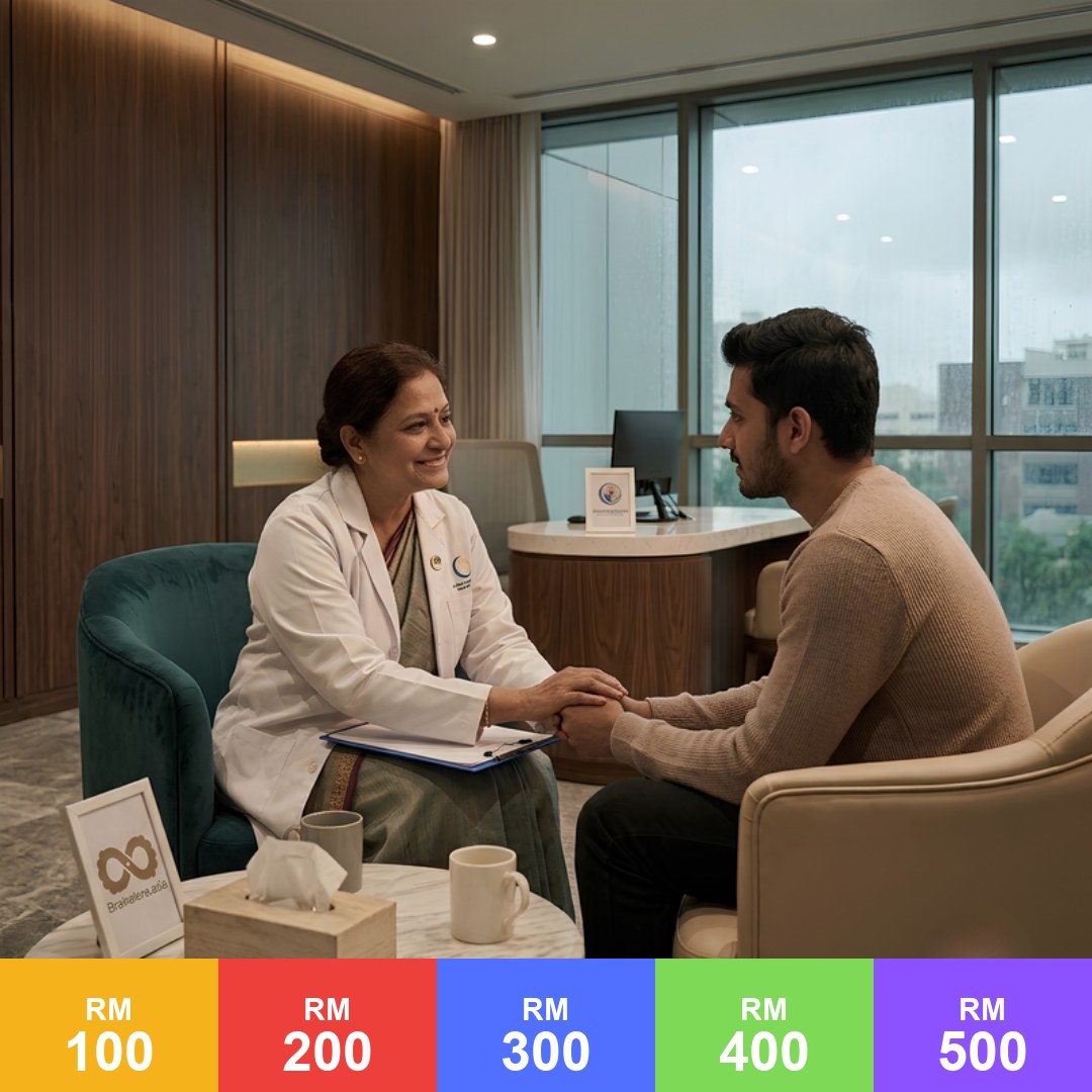 Medical Hypnotherapy service card, RM100 to RM500