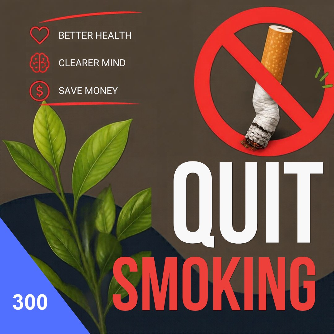 Quit Smoking service card, RM300