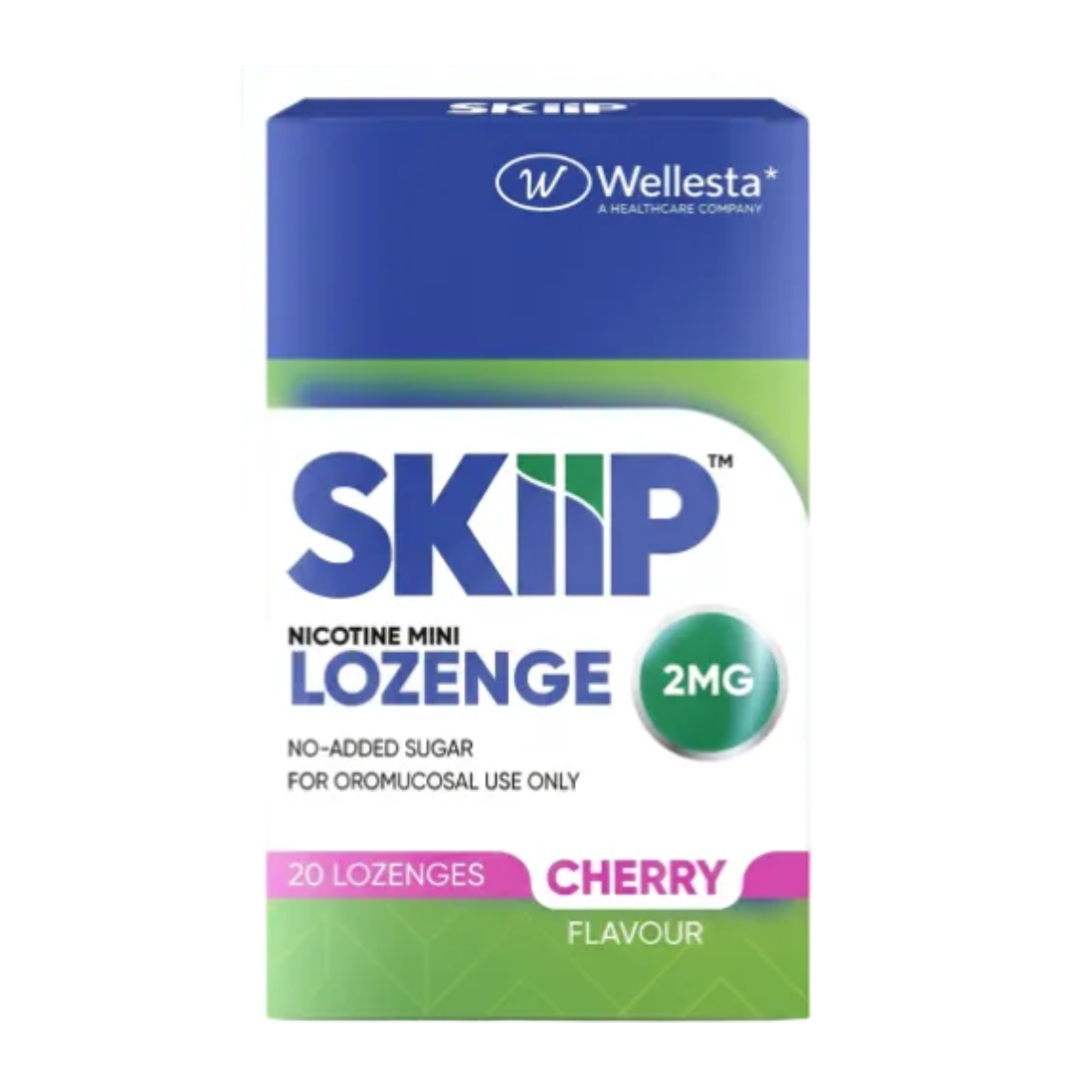 SKIIP® Nicotine Mini Lozenge 2mg - Cherry Flavour
