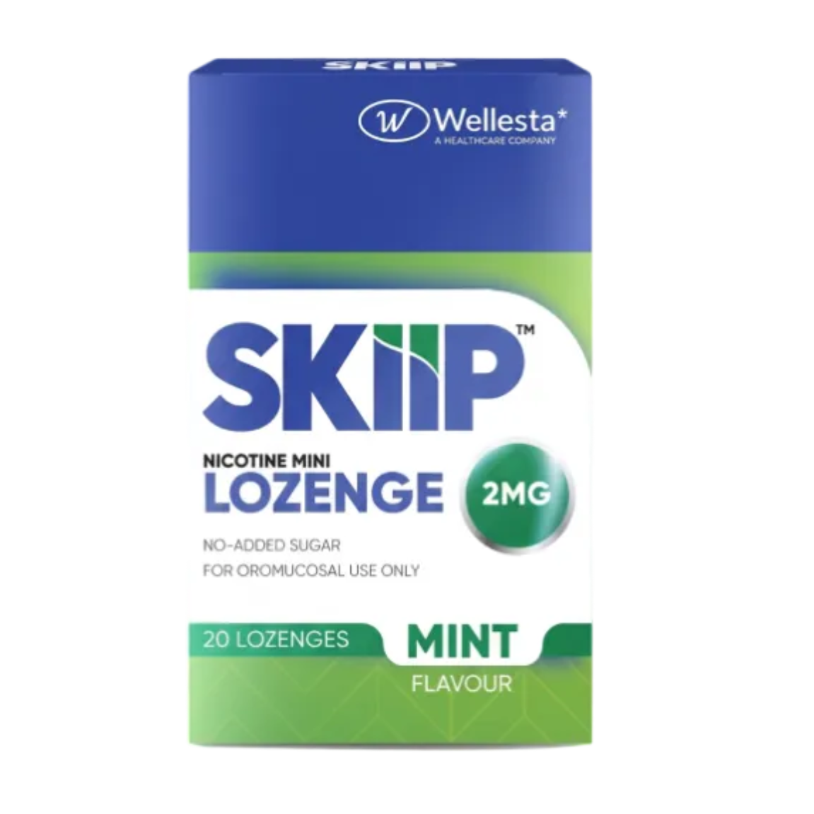 SKIIP® Nicotine Mini Lozenge 2mg - Mint Flavour