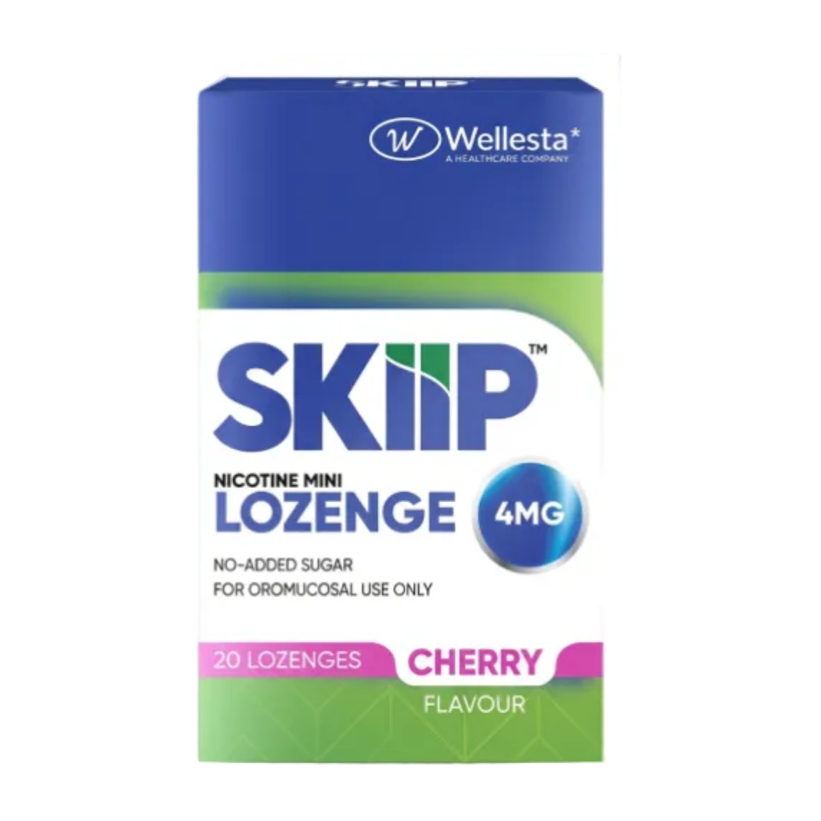 SKIIP® Nicotine Mini Lozenge 4mg - Cherry Flavour