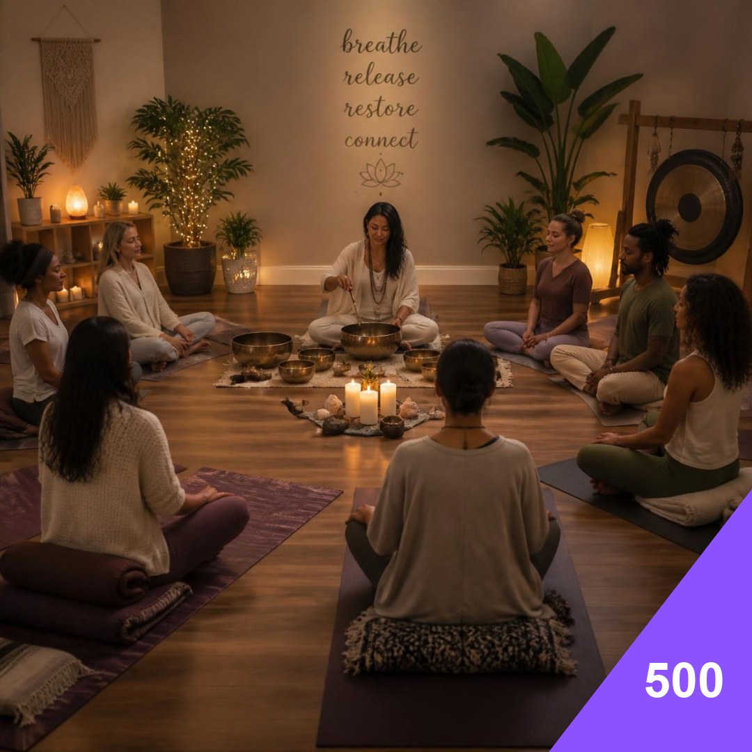 Sound Healing service card, RM500